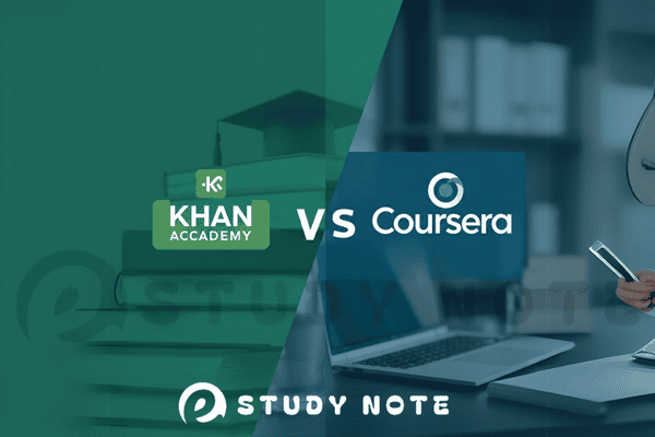 khan academy vs coursera